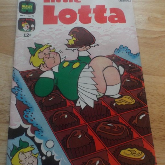 Vintage 1967 Little Lotta #71 Harvey Comic Book - Picture 1 of 2